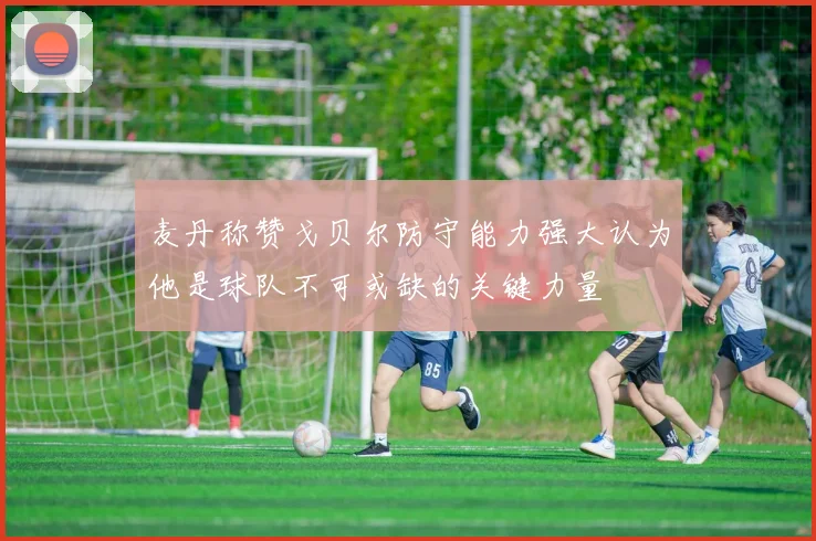 麦丹称赞戈贝尔防守能力强大认为他是球队不可或缺的关键力量